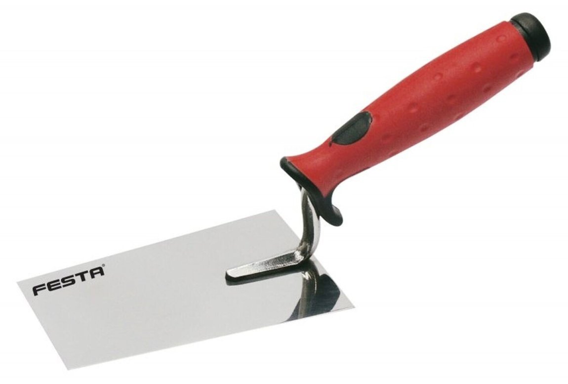 BE lžíce 120mm nerez s&nbsp;gumovou ručkou FESTA - Nářadí ruční nářadí