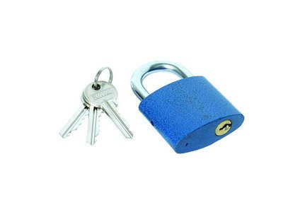 BE zámek visací 45mm modrý - Nářadí ruční nářadí