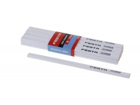 BE tužka tesařská 25cm bílá (balení 12ks)