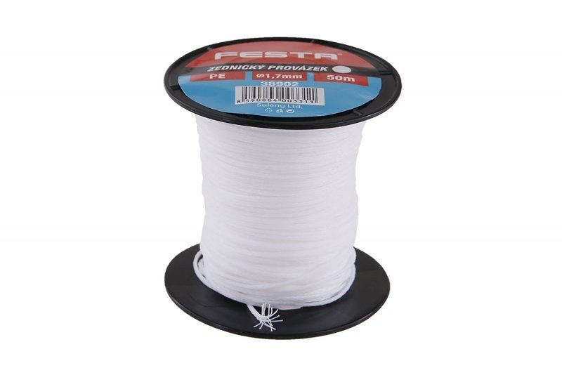 BE provázek zednický 50mx1,7mm bílý BE provázek zednický 50mx1,7mm bílý