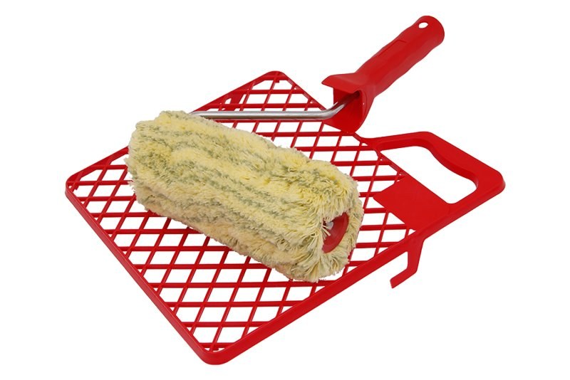 LE souprava penetrační - váleček PAC 180x53x18mm+ručka 8mm+mřížka - Malířské potřeby malířské nářadí