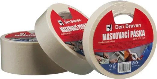 DB páska maskovací krepová 60°C 50mmx50m RL DB páska maskovací krepová 60°C 50mmx50m RL - Nářadí ruční nářadí