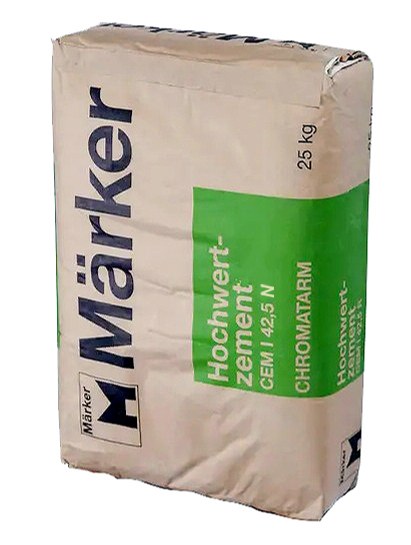 AKCE MÄRKER Hochwert-zement cement I 42,5 N 25kg (56) - Suché směsi a stavební chemie malty a cementy