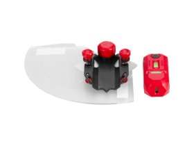 DI laser podlahový zelený 2v1, USB nabíjení