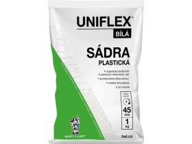 Bal sádra plastická Uniflex 1kg