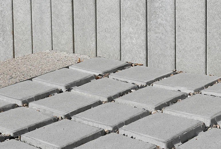 CSB QUADRO 8cm vegetační dlažba standard šedá (9,6m2) - Betonové prvky dlažby