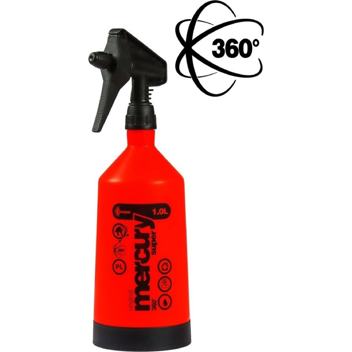 BE postřikovač KWAZAR Mercury Super 1l, dvoučin.360st. - Zahrady, pletiva nářadí a&nbsp;zahradní potřeby