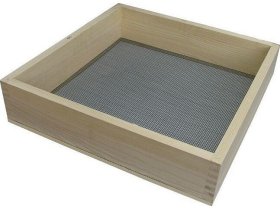 BE síto štukové 1x1mm dřev.rám