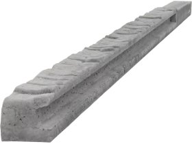 BEVES sloupek koncový na 2,0m grafit (výška 2,75m)