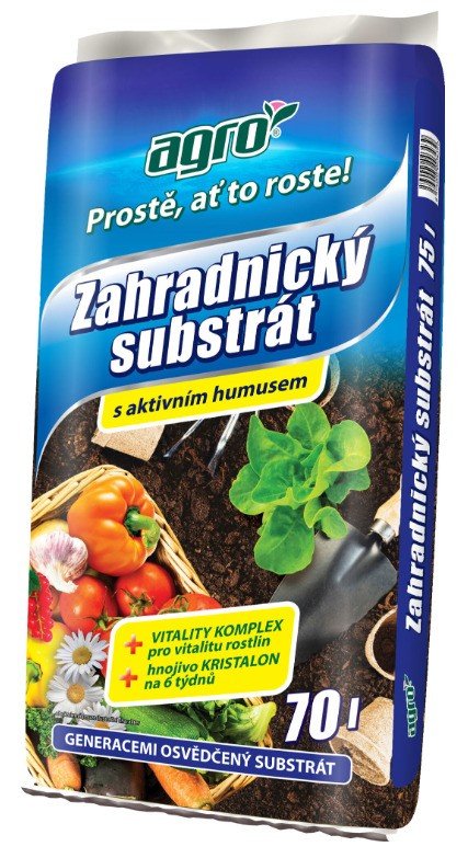 AGRO PF zahradnický substrát 70l - Zahrady, pletiva substráty a&nbsp;hnojiva