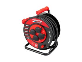 LE buben kabel prodlužovací 4Z 25m 3x2,5mm guma-neoprén 230V max.3680W IP44 FESTA Industry