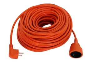 LE kabel prodlužovací 10m - 1zásuvka 3x1,5mm oranžový 230V max.3680W IP20 FESTA