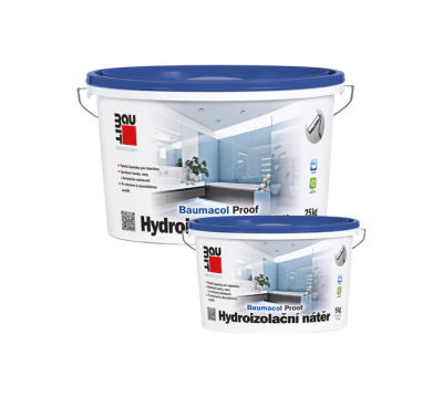 AKCE BAUMIT Baumacol Proof hydroizolační nátěr 5kg - Suché směsi a&nbsp;stavební chemie hydroizolační stěrky a&nbsp;nátěry