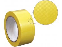 DI páska lepící PVC 50mmx33m UV-odolná žlutá rýhovaná