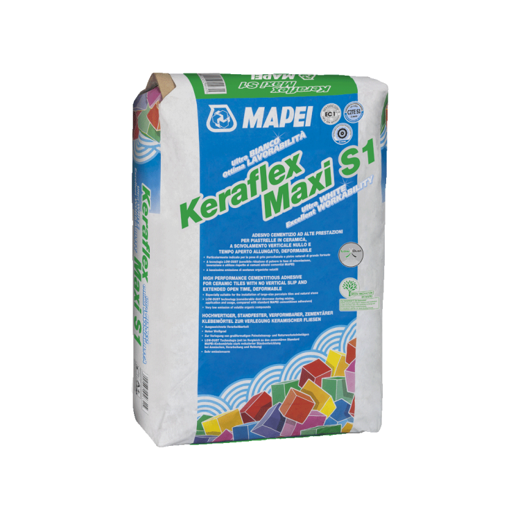MAPEI Keraflex MAXI S1 cem.lepidlo 25kg šedé (50) - Suché směsi a stavební chemie malty a cementy