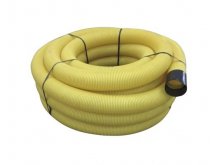 DXZ 200 PVC drenážní trubka role 45m