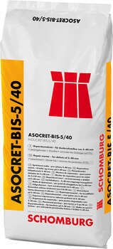 Schomburg ASOCRET-BIS-5/40 (INDUCRET-BIS-5/40) sanační malta 25kg (42)  - Suché směsi a stavební chemie malty a cementy