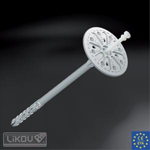 LIKOV LTX- 8x155mm tal.hmoždinka s plast.trnem (200) 245.08155 - Fasádní systémy příslušenství k fasádním systémům kotevní technika