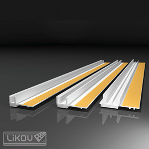 LIKOV profil okenní začišťovací 15mm bílý / 2,4m (30) 505.24
