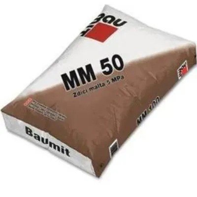 AKCE BAUMIT MM 50 vpc.zdící malta 25kg (54) - Suché směsi a stavební chemie malty a cementy