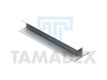 TAMADEX lišta ukončovací PVC "h" 2,5m (25)