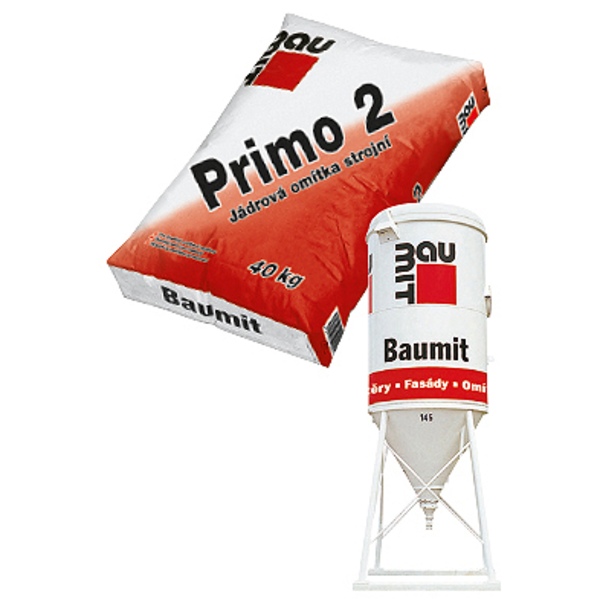 BAUMIT Primo 2 40kg (35) BAUMIT Primo 2 40kg (35) - Suché směsi a stavební chemie omítky štukové omítky