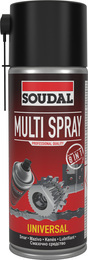 SOUDAL Multi sprej 8v1 400ml (6) - Suché směsi a stavební chemie stavební chemie soudal