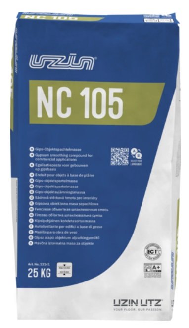 UZIN NC 105 samorozlévací stěrková hmota 25kg - Suché směsi a stavební chemie cementové a anhydritové potěry