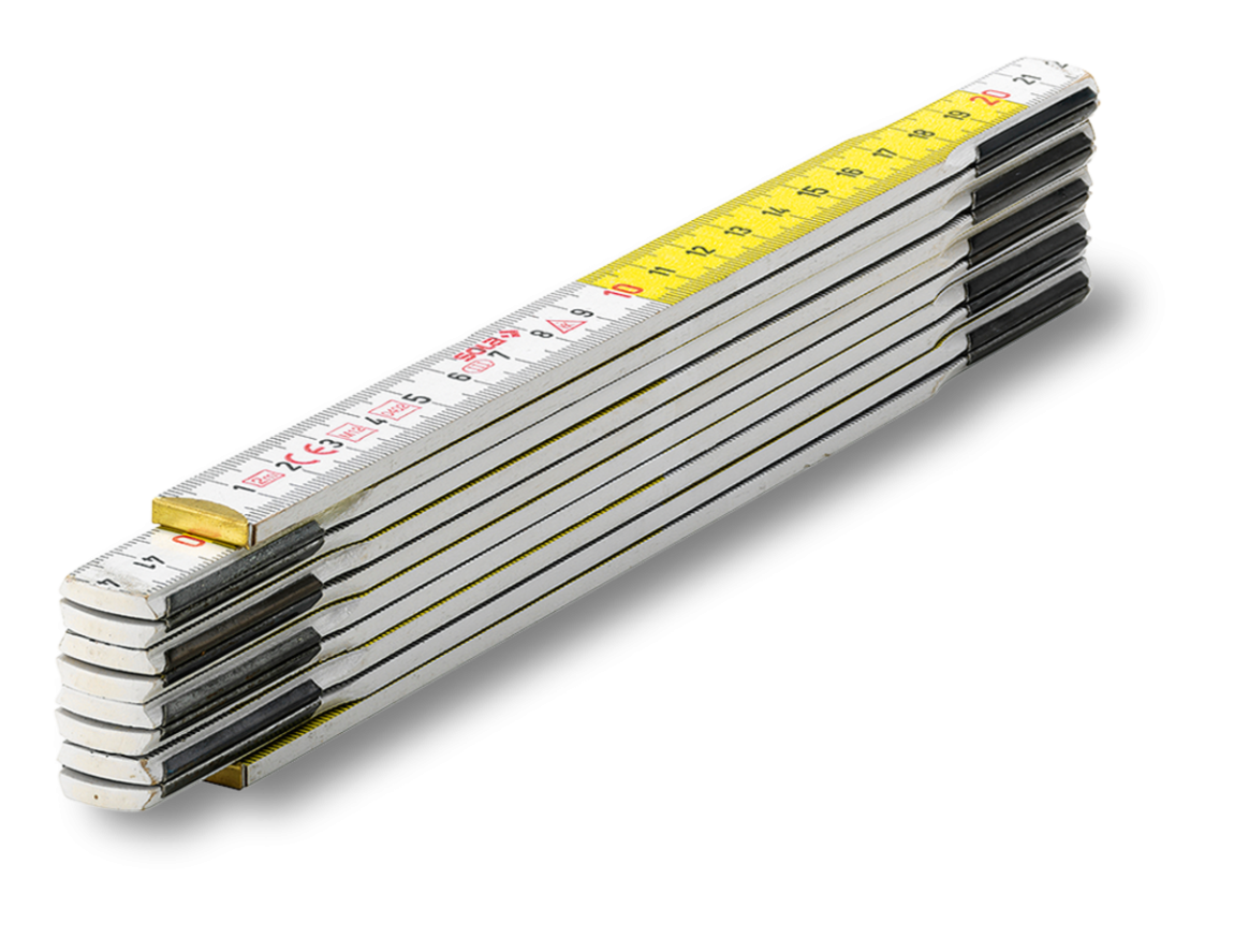 SOLA HF 2/10 metr skládací 2m buk bílý/žlutý - Nářadí ruční nářadí
