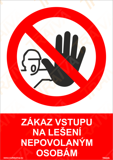 Tabulka plastová "Zákaz vstupu na lešení nepovolaným osobám" A4 297x210mm tl.0,5mm Tabulka plastová "Zákaz vstupu na lešení nepovolaným osobám" A4 297x210mm tl.0,5mm