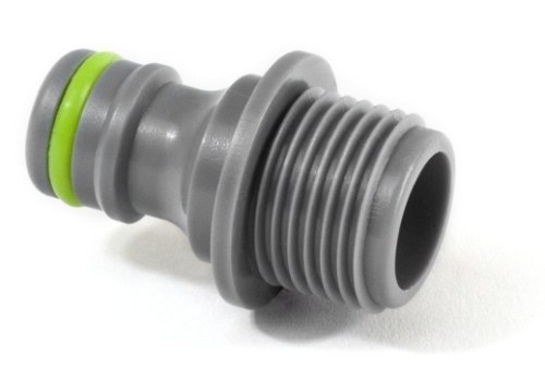 STALCO spojka s vnějším závitem 1/2" plast