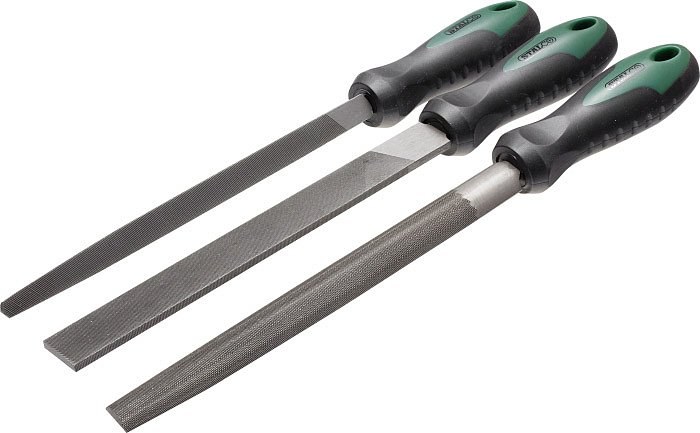 STALCO sada pilníků na kov 200mm 3ks STALCO sada pilníků na kov 200mm 3ks - Nářadí ruční nářadí