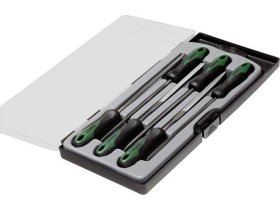 STALCO sada jehlových pilníků na kov 140mm 6ks