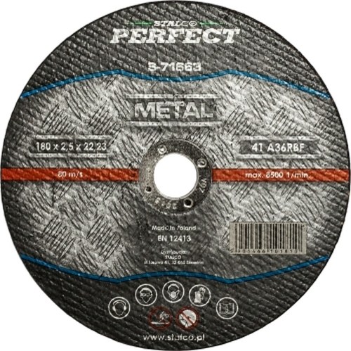 STALCO kotouč na kov rovný 180x1,6 perfect - Nářadí ruční nářadí