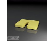 LIKOV podložka vymezovací 5mm žlutá (50) 280.05