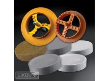 LIKOV frézka plastová průměr 65mm oranžová 282.65.01